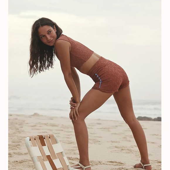 Free People high rise swim shorts M - Picture 8 of 11